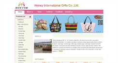 Desktop Screenshot of honey-china.com
